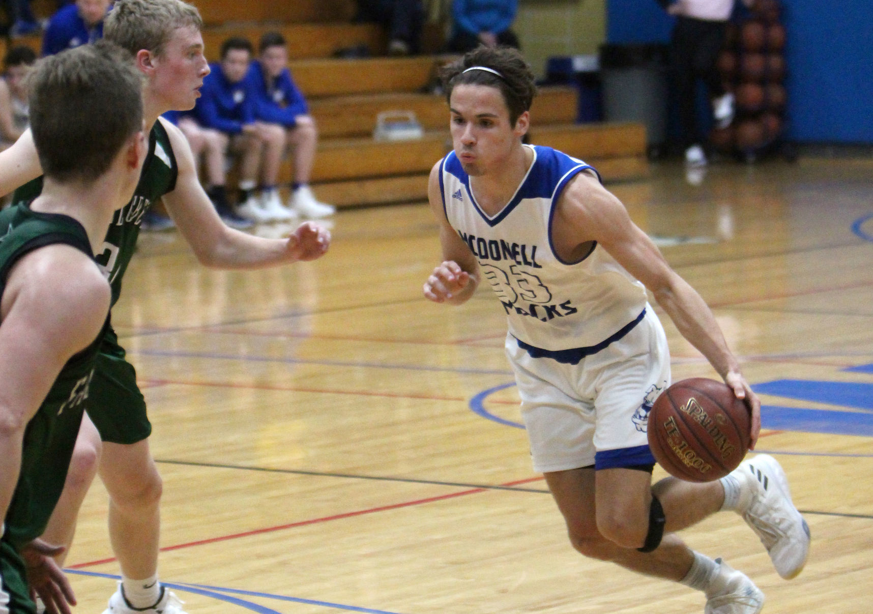 Fall Creek at McDonell boys basketball 12-14-18